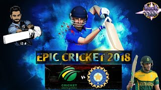 Ind Vs SA 1st ODI match Gaming series (EPIC CRICKET) Android/ios screenshot 5