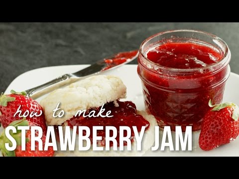 how-to-make-strawberry-jam!!-homemade-small-batch-preserves-recipe