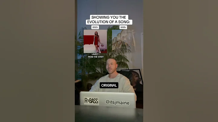 Showing You The Evolution Of A Song: Laufey (Confess Your Love) remix #shorts #laufey