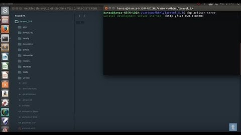 دورة 5.4 laravel - مقدمة في Routing و View