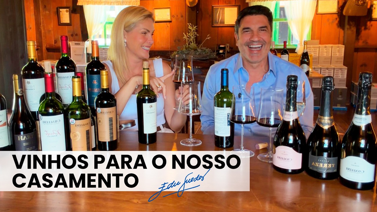 ESCOLHENDO OS VINHOS DO NOSSO CASAMENTO - VIAGEM PELO SUL - CANAL EDU GUEDES