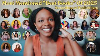 Most Mentioned "Best Books of 2025" According to Booktubers. ✨ | + reading vlog. 📚💛