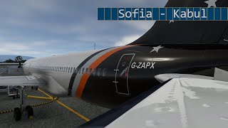 X Plane 12 | Sofia (LBSF) - Kabul (OAKB) | Titan Air B757-200 | Vatsim