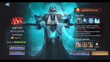 Watcher of Realms - Immortal Codex (Arbiter of Frost) SSS
