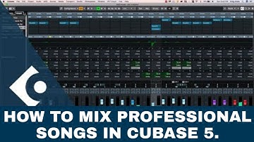 HOW TO MIX PROFESSIONAL SONGS IN CUBASE 5. #Cubasemixing #vocals2021 #modernmixing
