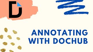 DocHub: Annotating a PDF and Saving in Google Drive