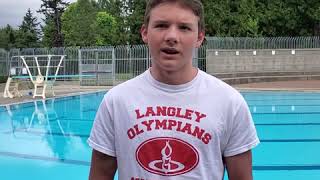 Langley Olympian Swim Club - swimmer interview