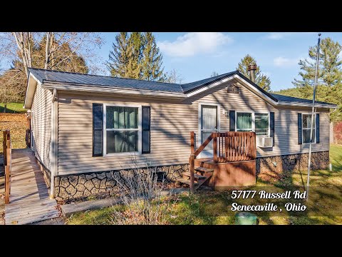 57177 Russell Rd, Senecaville, OH home video tour