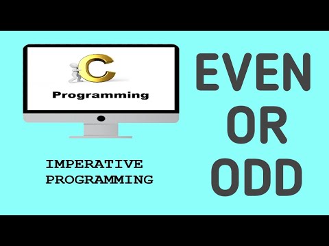 Write a program to check whether the number is even or odd | C program to check number is even odd