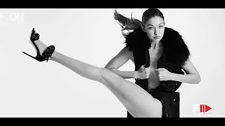 MARIO TESTINO Photographer Model GIGI HADID for Stuart Weitzman Fall 2016 - Fashion Channel