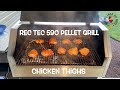 Rec Tec 590! Crispy Chicken Thighs with Franks Red Hot!