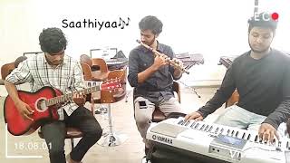 Sathiyaa Flute Instrumental  Retro Hits Ravi  Pratik  Sdanat