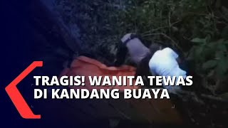 Mayat Wanita Ditemukan Di Kandang Buaya, Telanjang Dan Mulut Terlilit Isolasi
