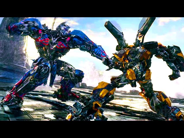 オプティマスプライム VS バンブルビー｜フルファイト 🌀 4K - YouTube