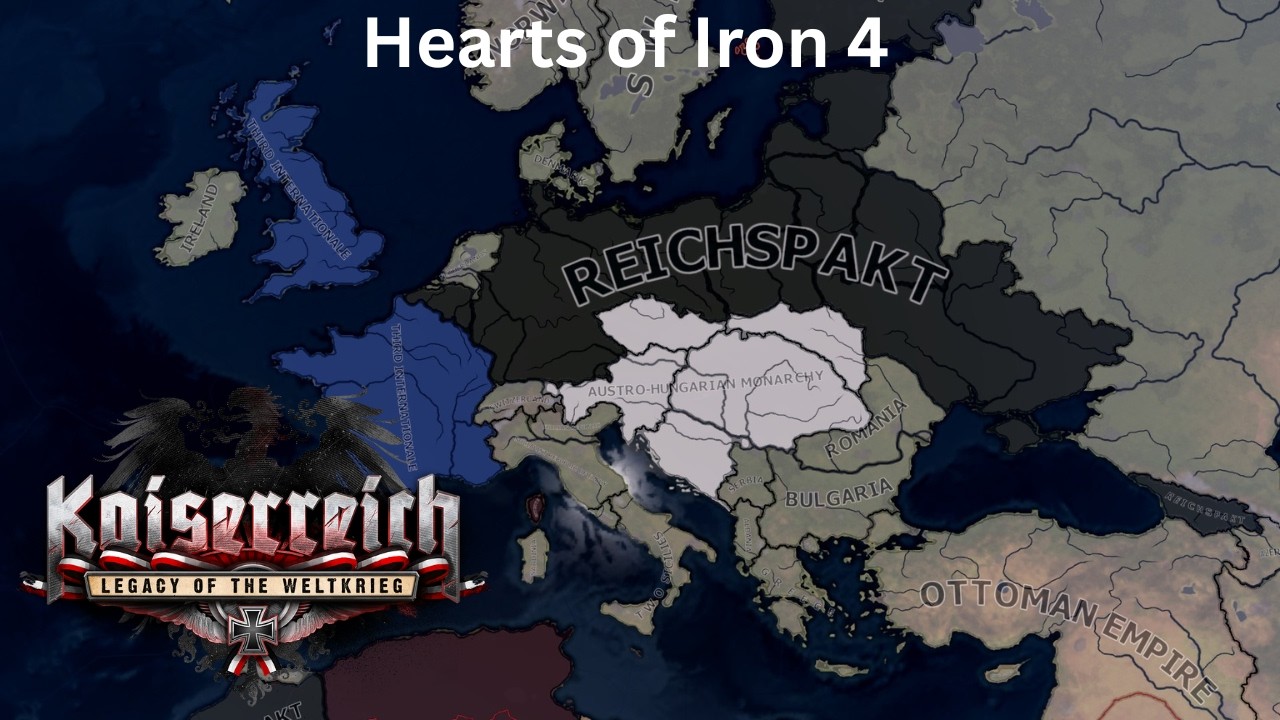 Kaiserreich Timelapse - HOI4 Timelapse