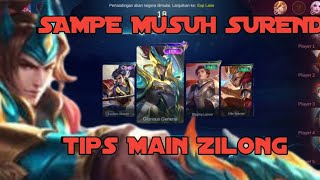 Tips and trick pake Zilong Agar menang Lawan Yu Zhong