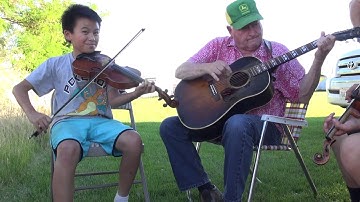 2017-06-18 Jamming Dusty Miller.  Leah Bowen, Teo Quale, Miles Quale - Weiser 2017