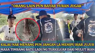 PEMANCING KANTOI MENIPU GUNA BATU LADUNG DI BUKIT MERAH LAKETOWN