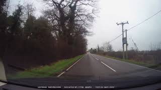 Driving footage from Leicester to Lutterworth by Nextbase 622GW Dashcam