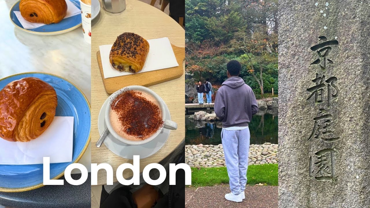 london vlog | cafes, camden market, street food & kyoto garden