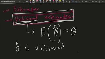 Unbiased, Most efficient estimator and Confidence interval | Mathstats @8810409392