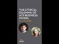 Dr. Nick Haber: The Ethical Dilemma of AI's Business Model