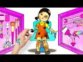 Học Làm Búp Bê Giấy - Làm Thế Nào Để Sửa Búp Bê Con Mực Bị Hư Hỏng - Câu Chuyện Của Barbie