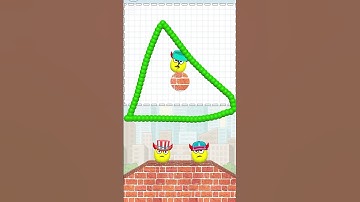 Draw to smash logic puzzles game level 010#games #funnypuzzle #funny