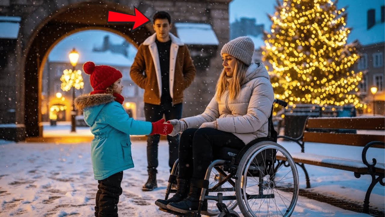 La veille de Noël, j’étais seule sur la place enneigée, dans mon fauteuil roulant, à pleurer devant le sapin. Je n’avais plus rien : pas de famille, pas d’amis, pas d’avenir. Soudain, une fillette...