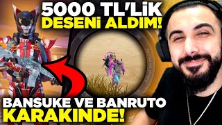 5000 Tlli̇k Nadi̇r Deseni̇ Sonunda Aldim W Bansuke, Banruto, Yeisso Pubg Mobile
