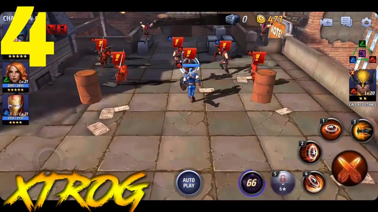 MARVEL Future Fight Android/IOS Walkthrough Gameplay Part 4 - YouTube