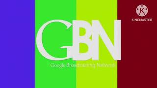 Google Broadcasting Network logo with 6 opposite effects
