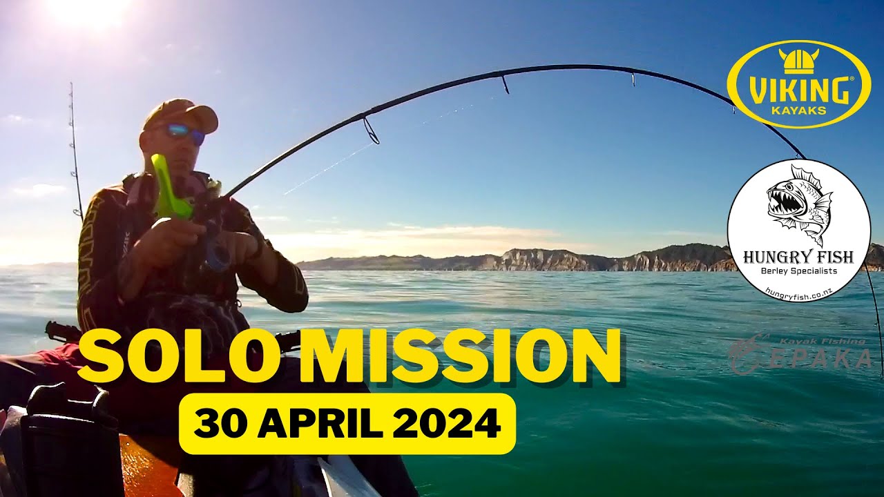 Taranaki Kayak Fishing White Cliffs Solo mission YouTube