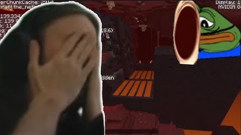 Forsen Throws God Seed With Instant Blaze Spawner and Bastion