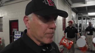SDSU FOOTBALL: ROCKY LONG POSTGAME vs. SOUTH ALABAMA - 10/1/16