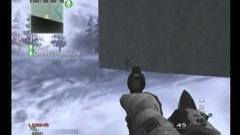 MW3 Wii NEW Undergroud glitch outpost 6-4-12