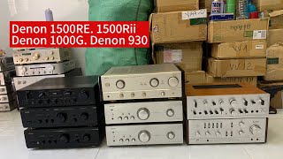 ĐÃ BÁN HẾT. Ngày 26/3 Denon 1500RE 1500Rii đẹp keng bao rẻ. Denon 1000G… Zalo em Vũ 0352.876.319