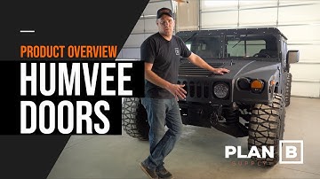 B-Spec Doors for the Humvee - A Product Overview by Plan B Supply.