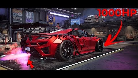 Need for Speed Heat Gameplay - 1000HP ACURA NSX Customization | Max Build