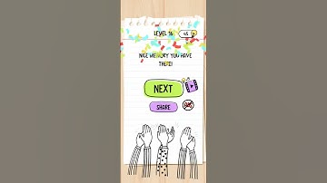 Level 16 | Tap them in order: 1, 49, 80, 5, 7, 11, 101 | Brain Test: Tricky Puzzles | #NewCreation |