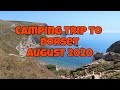 Camping trip to Dorset West bay Eype house caravan and campsite August 2020