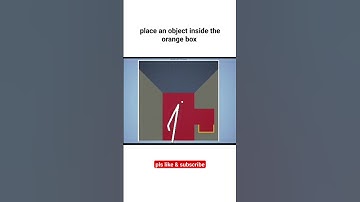 Best way to solve level 74 brain it on. place an object inside the orange box