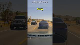 Instant Karma For Ping Stopped School Bus