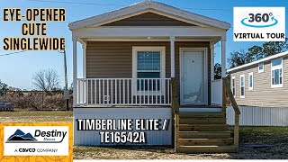 DESTINY HOMES SINGLEWIDE 2 BED 2 BATH TIMBERLINE ELITE / TE16542A 360 TOUR | DMHC |