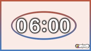 6 Minute Timer ⏱️ | No Music | Pulsing Oval | Bledsoe Teacher Tools