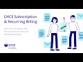 DYCE powered by Singhammer | Easy Recurring Billing in Dynamics 365 Business Central