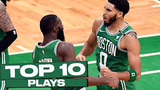Top 10 Boston Celtics Plays of The Year! ☘