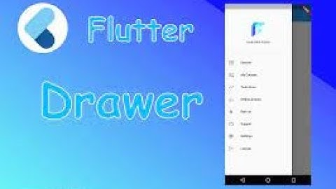 Flutter tutorial for beginner #5 Flutter Scaffold, Navigation Drawer, BottomNavigationBar