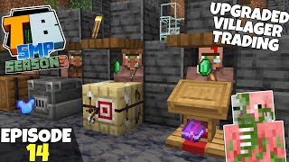 Truly Bedrock S3 Ep14! Upgraded Villager Trading Hall! Minecraft Bedrock Survival Let's Play