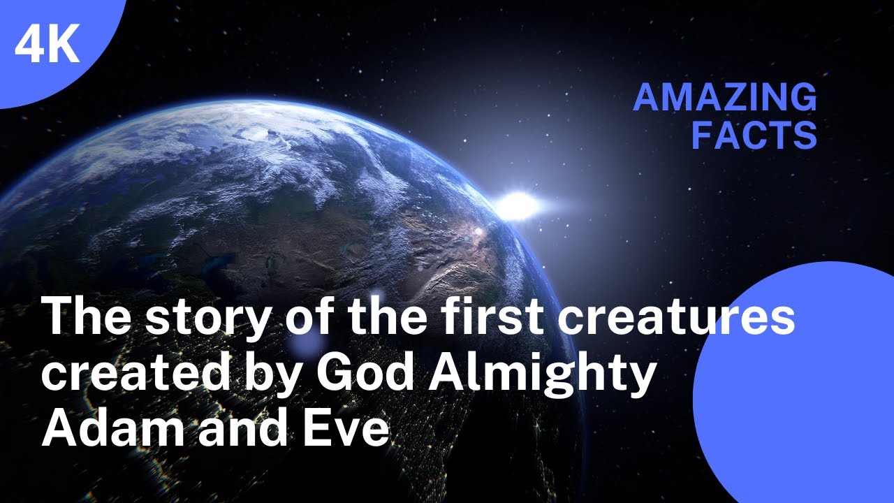 The story of the first creatures created by God Almighty Adam and Eve 4K  Amazing Facts